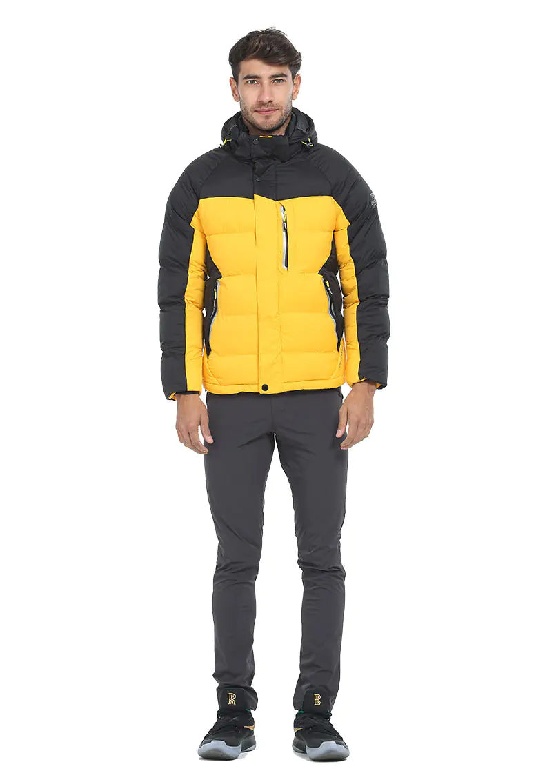 Waterproof Insulated Outdoor Cotton Jacket with Hood