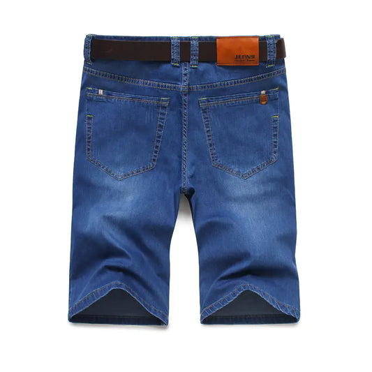 Ultra-thin Loose Straight Denim Shorts