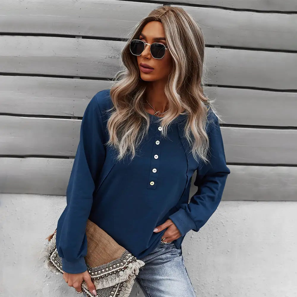 Long-Sleeve Pullover Sweater