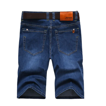 Ultra-thin Loose Straight Denim Shorts