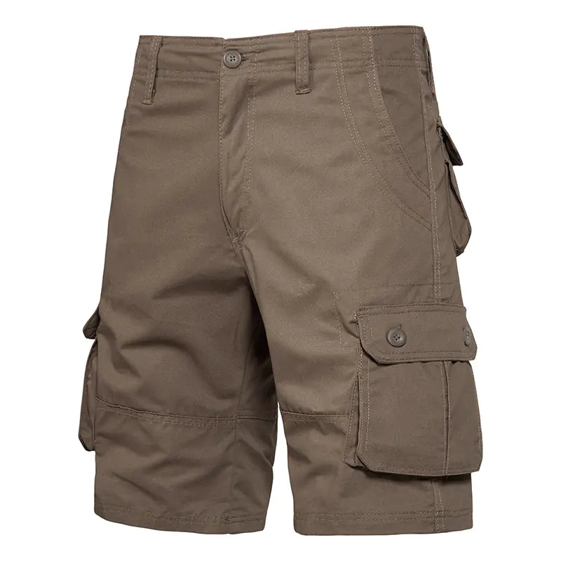 Casual Loose Cargo Shorts Summer Cotton Blend