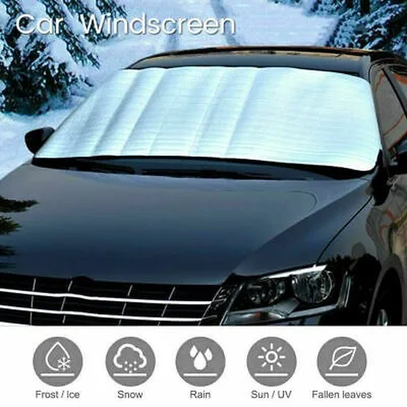 Car Windscreen Windshield Frost Cover Winter Resistant Ice Snow Shield Front Protector Car Shade Cover for Front Windshield