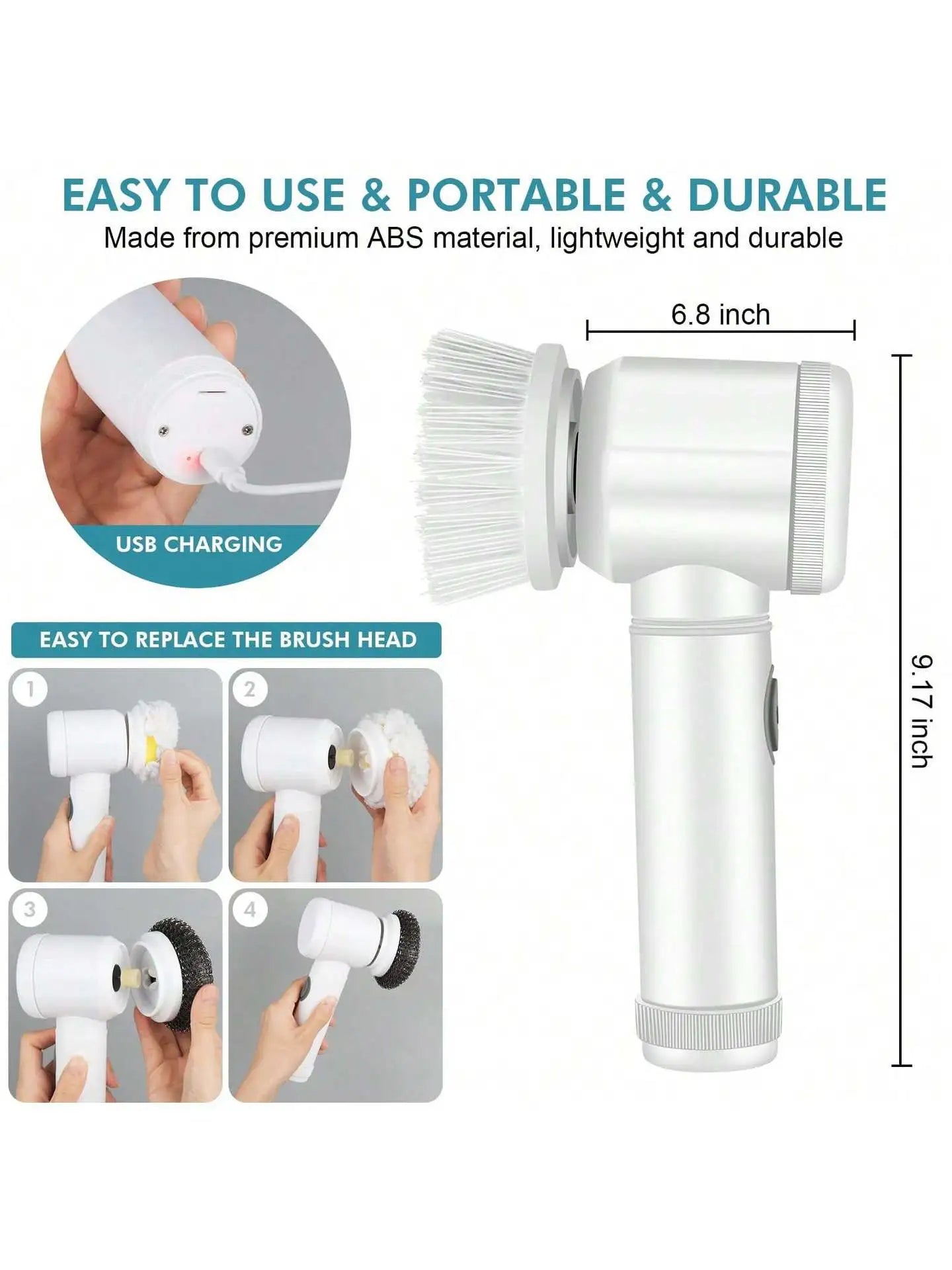 Electric Spin Scrubber