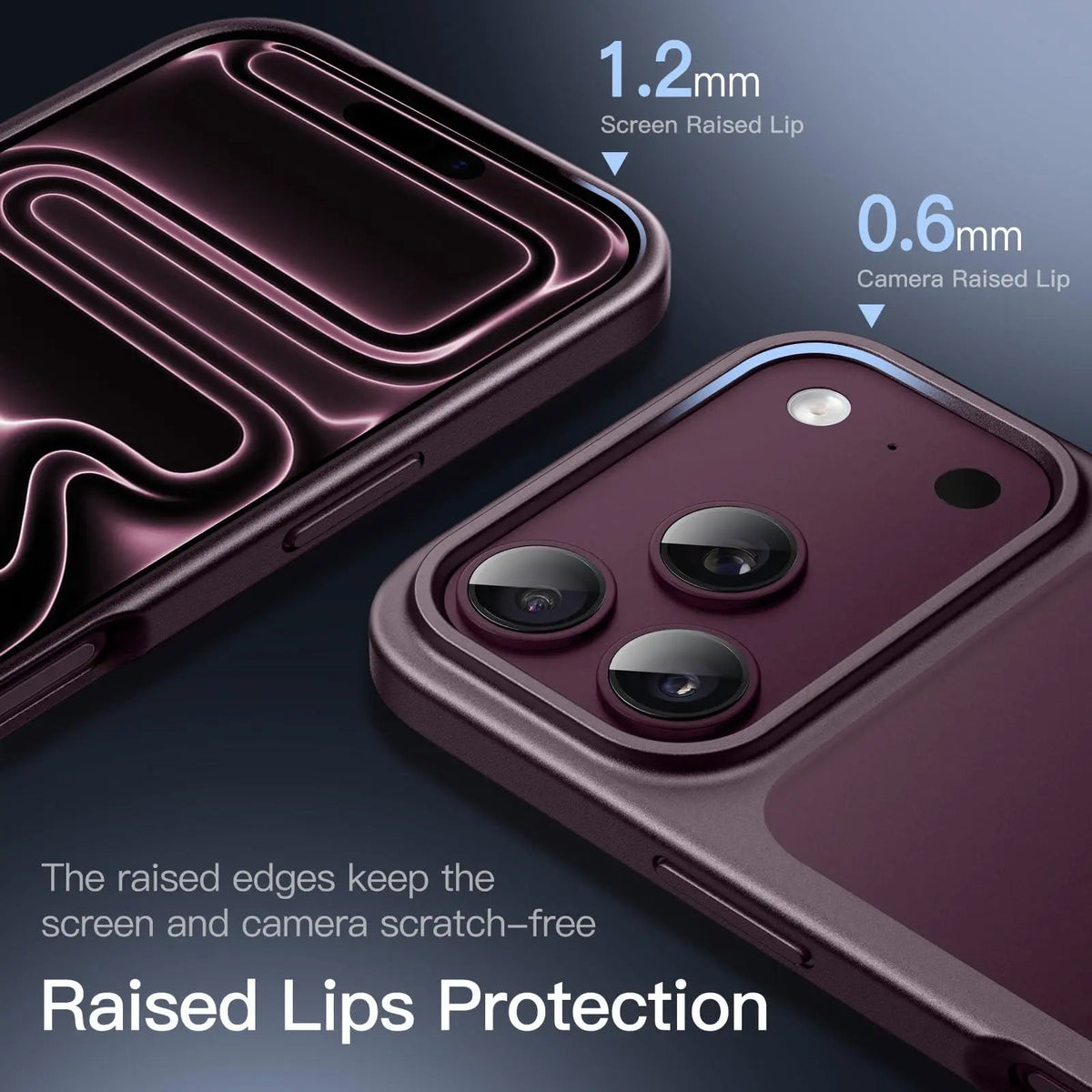 Jetech Matte Protective Smartphone Case for Iphone 18 Pro Series, Frosted Translucent Back Casing, Military-Grade Shockproof Drop Protection, Anti-Fingerprint Cover, Anti-Slip Grip