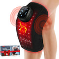 Cordless Red Light Therapy Knee Wrap, Vibration Massage, 3D