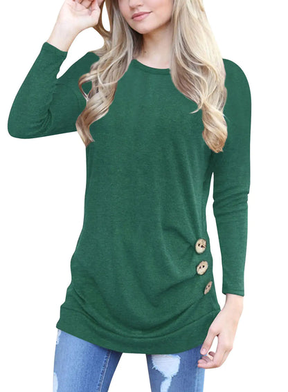 Long Sleeve Round Neck Top