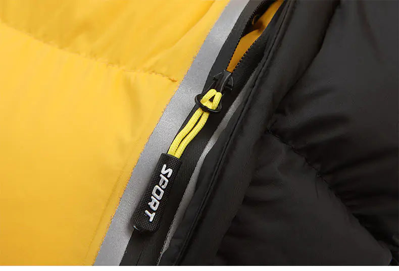 Waterproof Insulated Outdoor Cotton Jacket with Hood