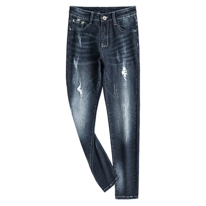 Slim Fit Ripped Jeans