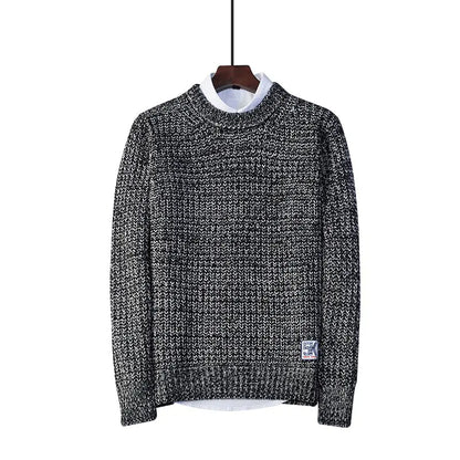 Loose Fit Crew Neck Pullover Sweater