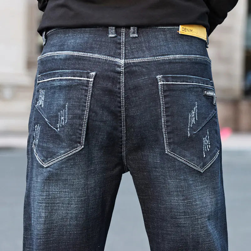 Slim Fit Ripped Jeans