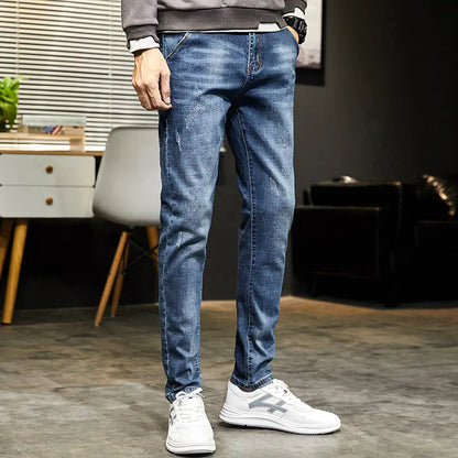 Slim Fit Ripped Jeans