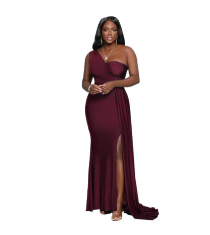 High Waist Slit Dress