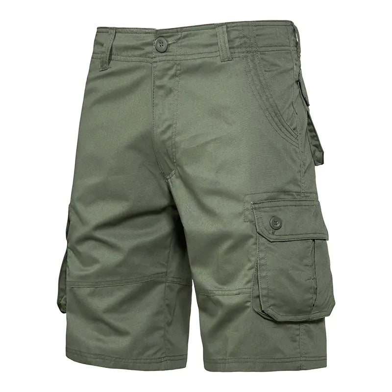 Casual Loose Cargo Shorts Summer Cotton Blend