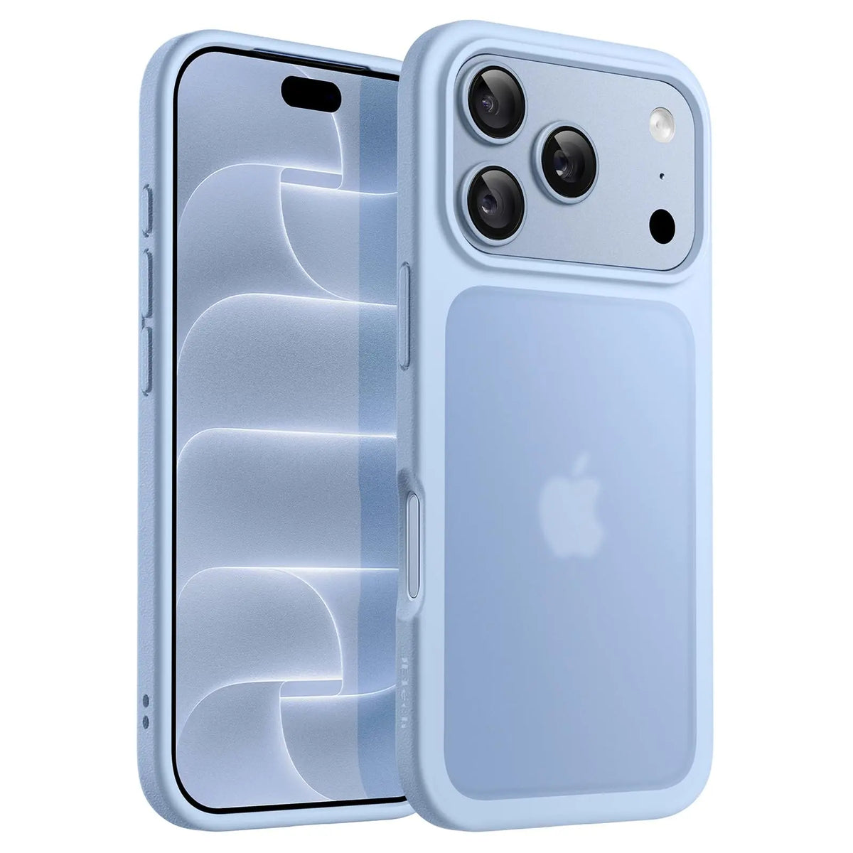 Jetech Matte Protective Smartphone Case for Iphone 18 Pro Series, Frosted Translucent Back Casing, Military-Grade Shockproof Drop Protection, Anti-Fingerprint Cover, Anti-Slip Grip