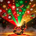 Boring Holiday Decor? USB Christmas Projector Night Light with 6+ Patterns