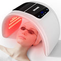 Red-Light-Therapy-Mask, Led Light Therapy for Face, 7 Colors Led Face Mask