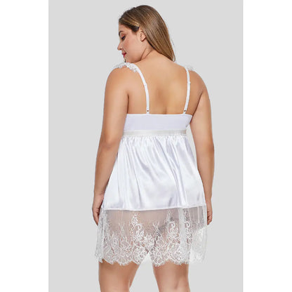 Lace Lingerie Set Deep V Design