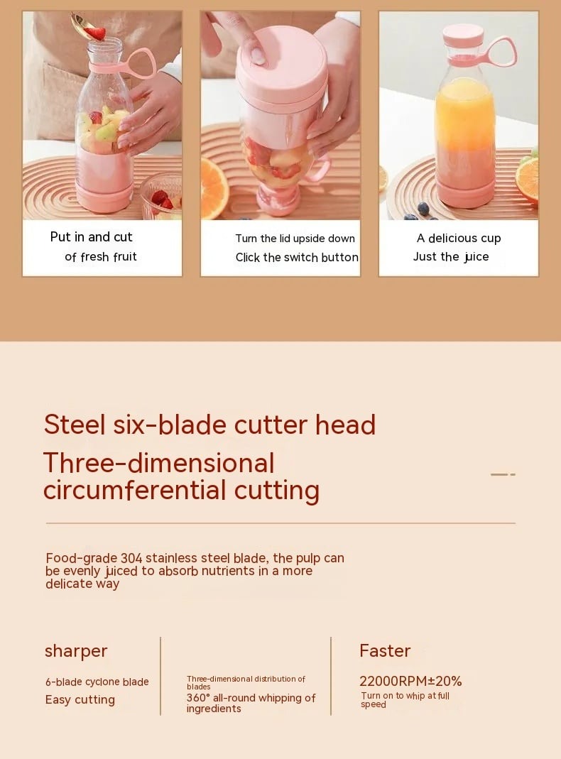 Rechargeable Multi-Functional Juice Blender