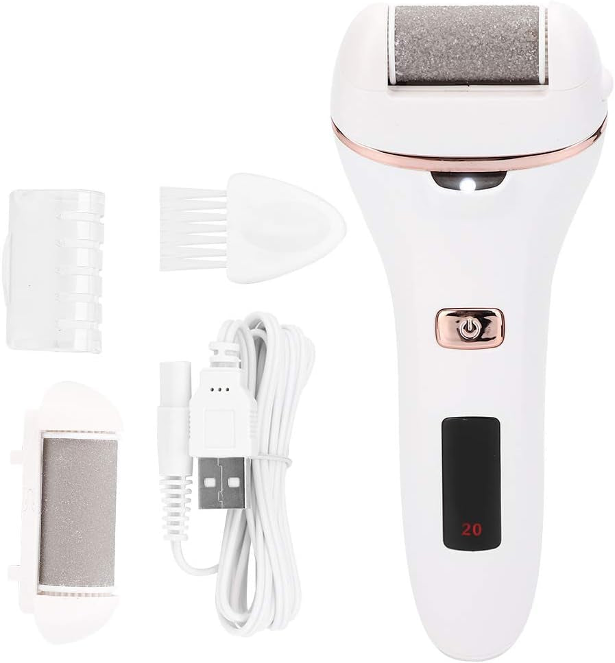 Callus File Electric Pedicure Tool Callus Remover Foot File Digital Display Pedicure Tool