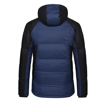 Waterproof Insulated Outdoor Cotton Jacket with Hood
