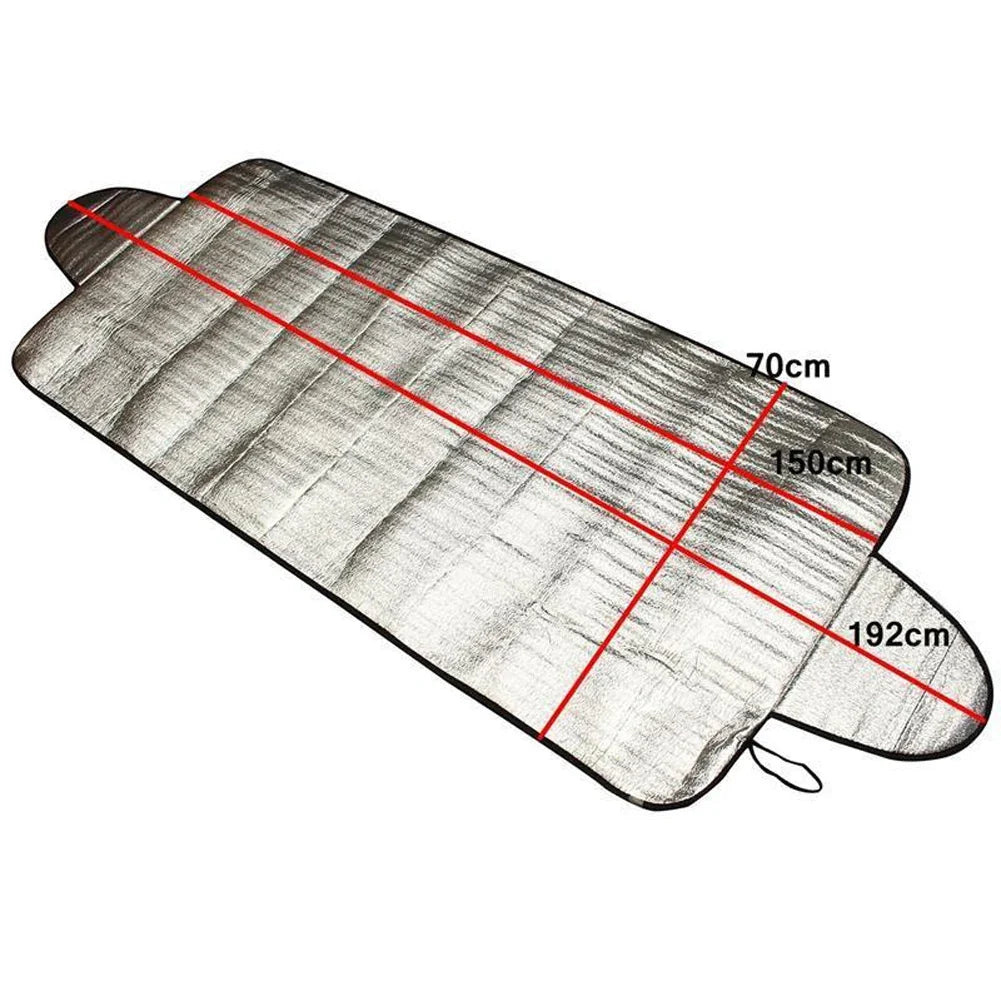 Car Windscreen Windshield Frost Cover Winter Resistant Ice Snow Shield Front Protector Car Shade Cover for Front Windshield