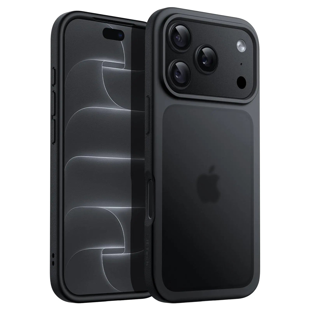 Jetech Matte Protective Smartphone Case for Iphone 18 Pro Series, Frosted Translucent Back Casing, Military-Grade Shockproof Drop Protection, Anti-Fingerprint Cover, Anti-Slip Grip