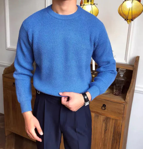 Half Turtleneck Knit Sweater