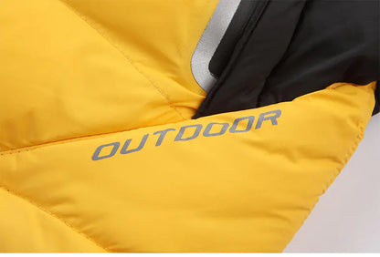 Waterproof Insulated Outdoor Cotton Jacket with Hood