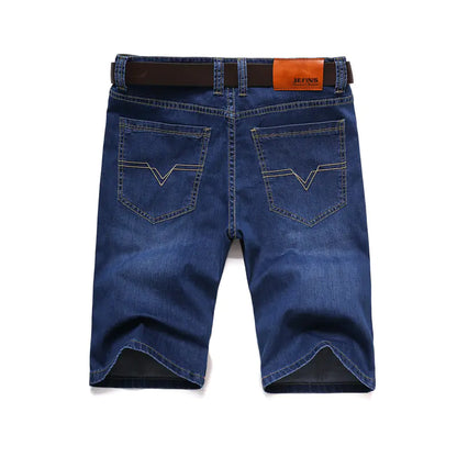 Ultra-thin Loose Straight Denim Shorts