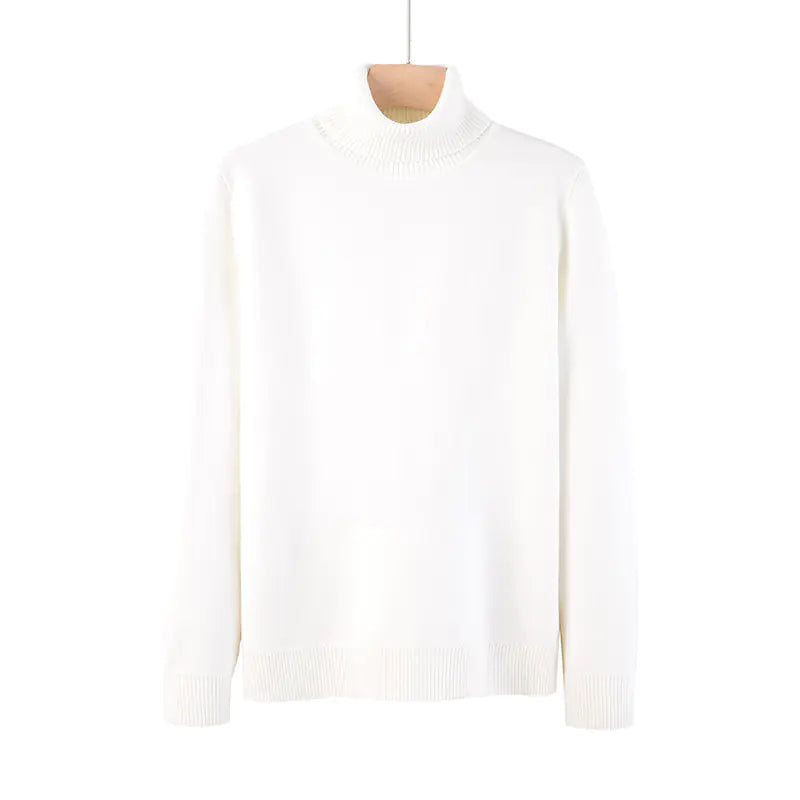High Neck Knit Sweater