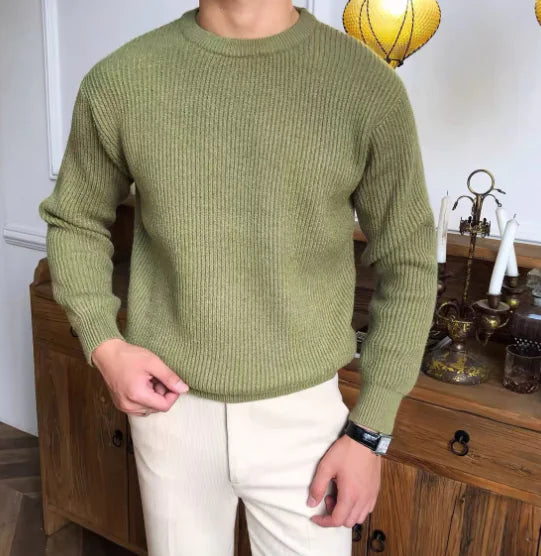 Half Turtleneck Knit Sweater