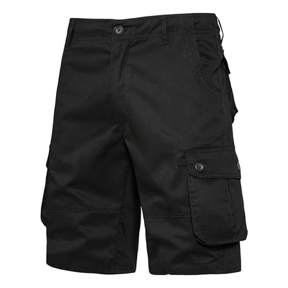Casual Loose Cargo Shorts Summer Cotton Blend