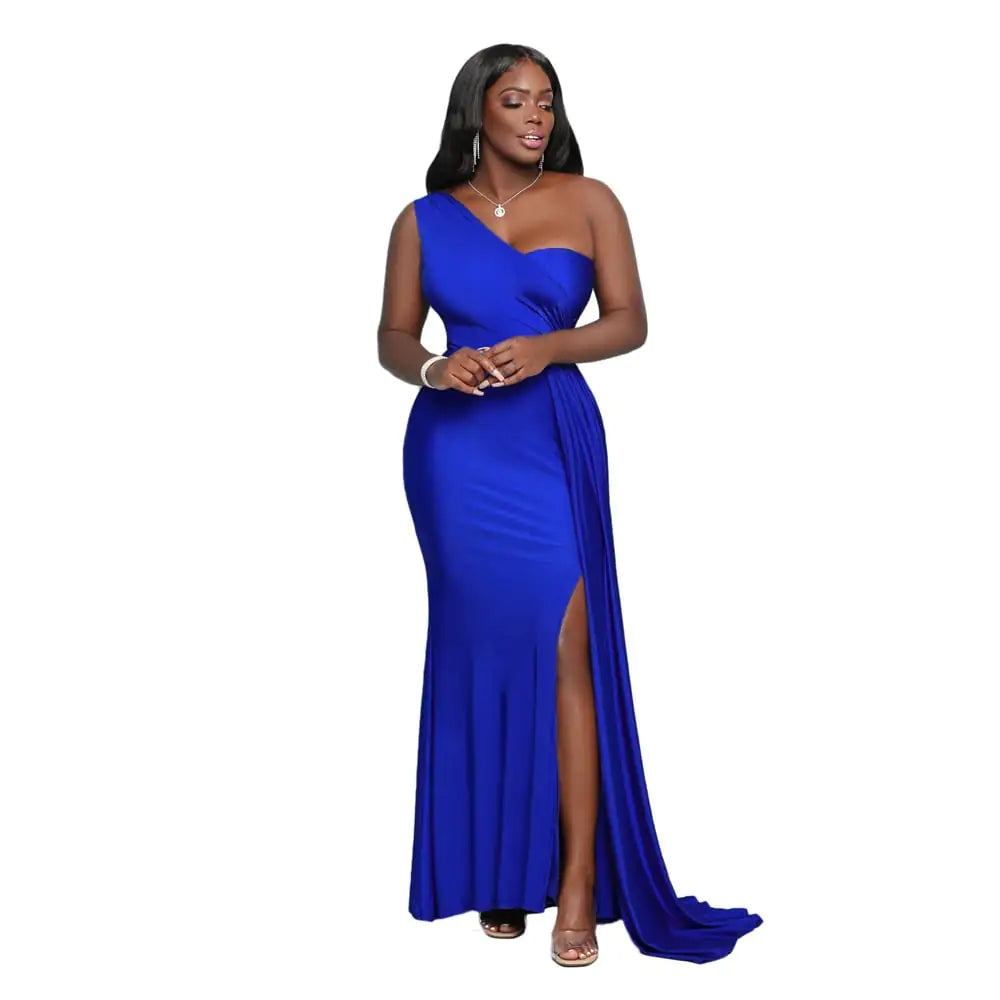 High Waist Slit Dress