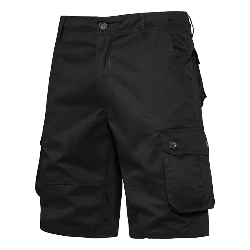 Casual Loose Cargo Shorts Summer Cotton Blend