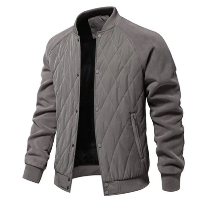 Patchwork Thick Fleece Lined Jacket