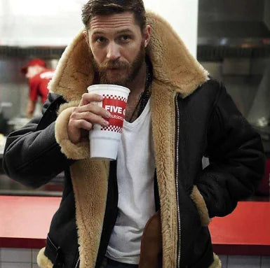 Faux Fur Lined Jacket - Mid-Length Winter Coat