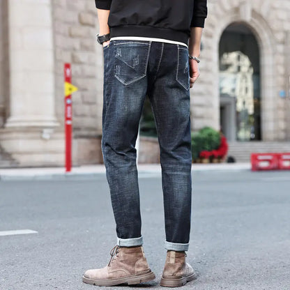 Slim Fit Ripped Jeans